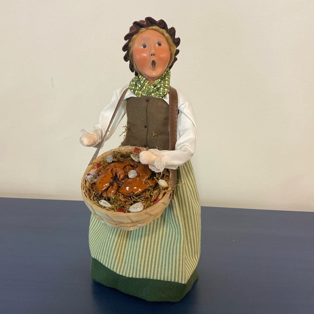 Buyers Choice Caroler; Woman selling Crabs